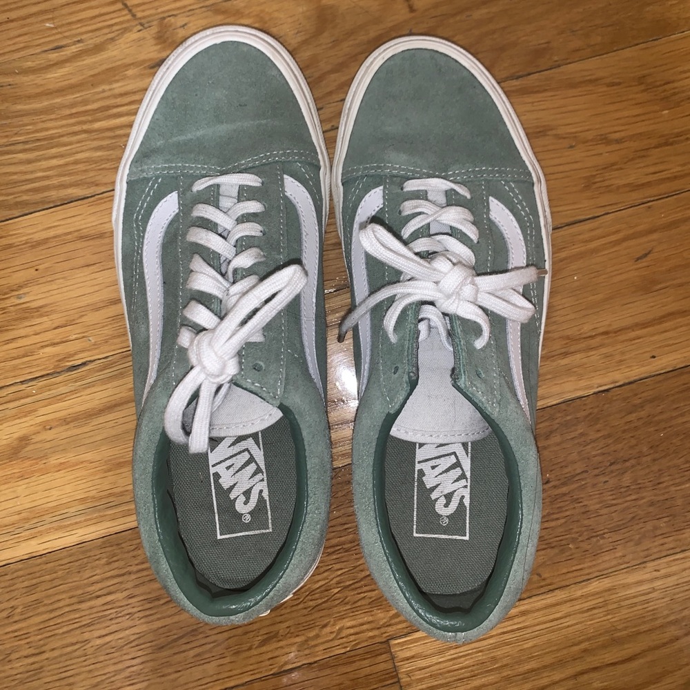 Mint green vans